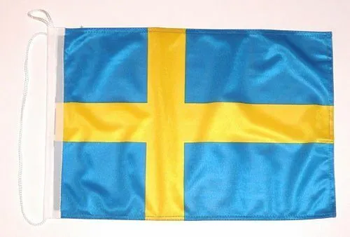 Flagge / Fahne Schweden Bootsflagge Bootsfahne