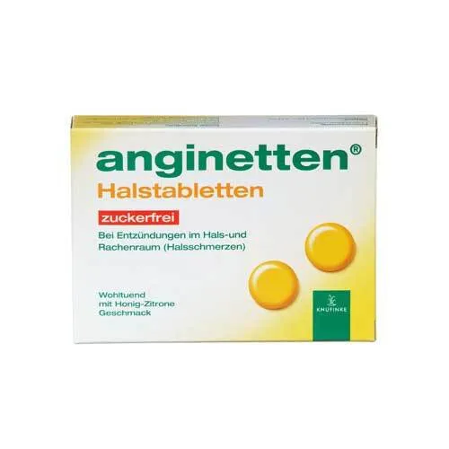 anginetten Halstabletten zuckerfrei Lutschtabletten 24 St