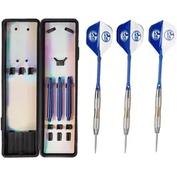 FC Schalke 04 Steeldart Set im Case