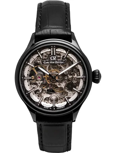 Carl von Zeyten CVZ0072BBKS Horbach Damenuhr Automatik 38mm 3ATM