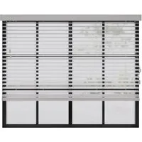 Cocoon Home Concepts Holz Jalousien 60 x 130 cm, 50 mm Lamellen, Weiß - Elegante Holz-Jalousien aus robustem Paulownia-Holz mit 50-mm-Lamellen für optimale Lichtregulierung. Einfach zu montieren, bietet diese Jalousie eine stilvolle Lösung für Ihr Zuhause.