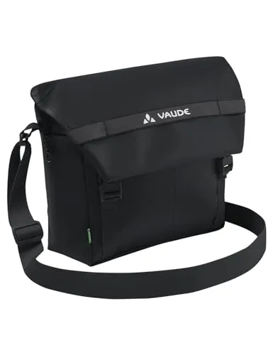 VAUDE Mineo Messenger 9 - Praktische Handtasche für den Stadtalltag - Handtaschen mit Trolley-Aufsteckfunktion und Hauptfach mit Reißverschluss, ideal für A4 Dokumente, aus bluesign-zertifiziertem Material und umweltfreundlich.