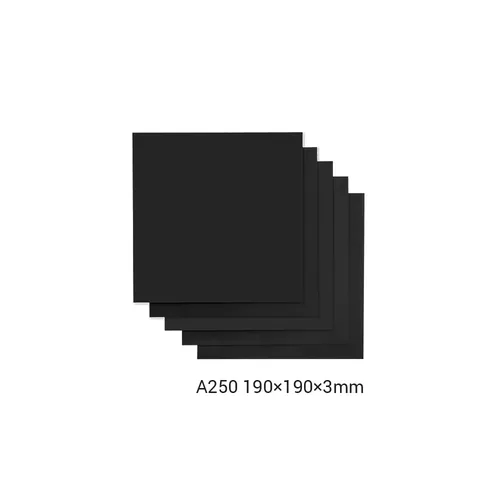Snapmaker 2.0 Acrylglas A250 5er Pack - 3D Drucker Zubehör - Frosted Acrylic Sheets für kreative Projekte, ideal für eine klare, matte Oberfläche und vielseitige Anwendungen.