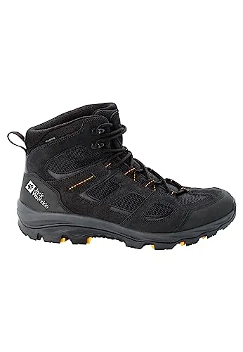 Jack Wolfskin Herren Vojo 3 Texapore Mid M - Wasserdichter Wanderschuh - Wanderschuhe für Tagestouren, wasserdicht und atmungsaktiv mit gut dämpfender Sohle und griffigem Profil für optimalen Komfort und Halt.