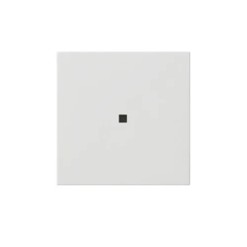 Gira KNX RF Bedienaufsatz 1-f. Reinweiß 510403 - KNX Tastsensor 1-fach in glänzendem Reinweiß, ideal für die moderne Smart Home Steuerung mit KNX-Funktechnologie.
