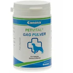 Canina Petvital GAG Pulver Hund 200 g - Hochwertiges Gelenk-Pulver für Hunde, unterstützt Bewegungsapparat und Lebensqualität