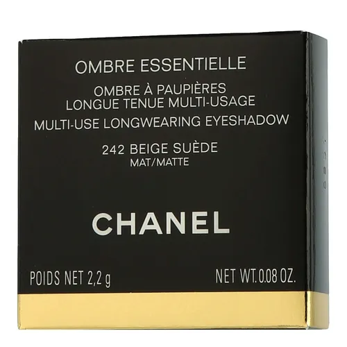 Chanel Ombre Essentielle Pflege 2,2 g - Augenfarbe - Chanel Ombre Essentielle Pflege 2,2 g für strahlende Augen. Hochwertige Textur für ein langanhaltendes Farbergebnis und müheloses Auftragen.