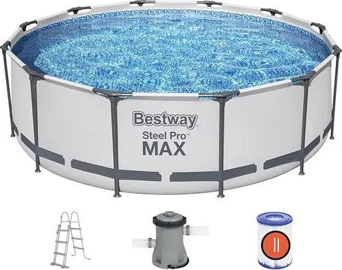 Poolgarnitur Steel Pro MAX 4,88 m x 1,22 m