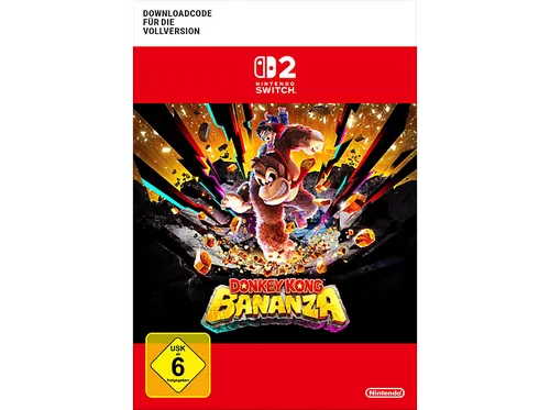 ESD DONKEY KONG BANANZA - Nintendo Switch 2 Spiel, erlebe das Abenteuer mit Donkey Kong und Pauline in einer actiongeladenen Unterwelt voller Herausforderungen.