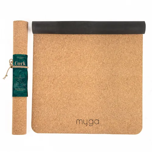Myga Kork-Yogamatte - Extra Dünn