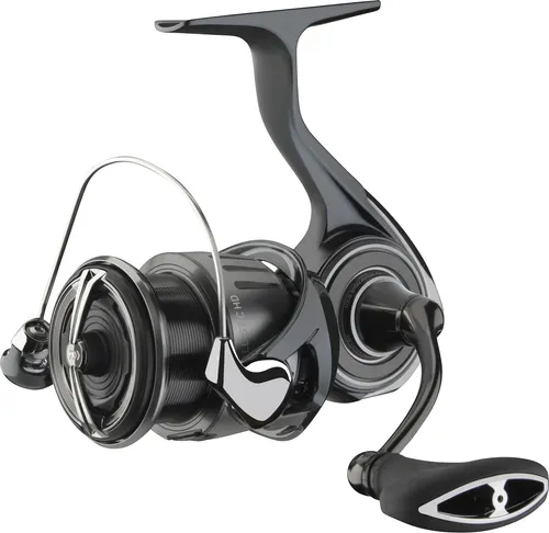 Daiwa 25 Ballistic HD LT 5000D-CXH Spinnrolle - Hochwertige Frontbremsrolle für Süß- und Salzwasserfische. Mit 12 kg Bremskraft und 7 Kugellagern bietet sie zuverlässigen Einsatz und hohe Leistung beim Angeln.