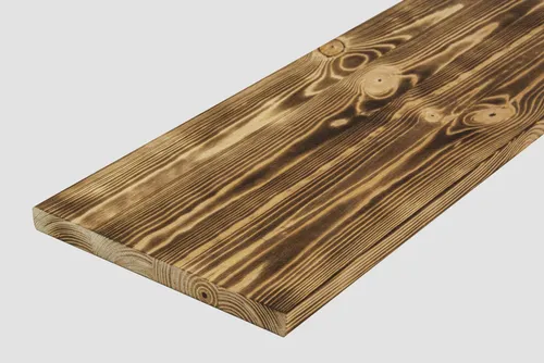 Rettenmeier Leimholzplatte geflammt 80 x 40 x 1,8 cm