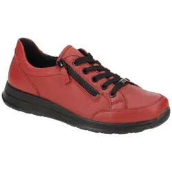 ARA Damen Osaka Sneaker in Chilli, Größe 3.5 - Damen-Sneaker mit Wechselfußbett und High Soft Bamboo für optimalen Tragekomfort und ein angenehmes Fußklima.