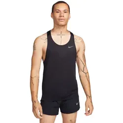 Nike Herren Fast Dri-FIT Singlet schwarz – Atmungsaktive Sportbekleidung - Das Nike Fast Singlet sorgt für hohen Tragekomfort beim Wettkampf. Mit leichter, atmungsaktiver Struktur und Dri-FIT-Technologie bleibt die Haut trocken. Ideal für sportliche Aktivitäten.