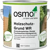 Osmo Holzimprägnierung Holzschutz-Grund WR, 2,5 Liter - Wetterfester Schutz für Holz - Ideal für Außenanwendungen, bietet diese lösemittelhaltige Holzschutz-Imprägnierung zuverlässigen Schutz und erhält die natürliche Holzmaserung. Hohe Ergiebigkeit und einfache Anwendung sorgen für schnelle Ergebnisse.