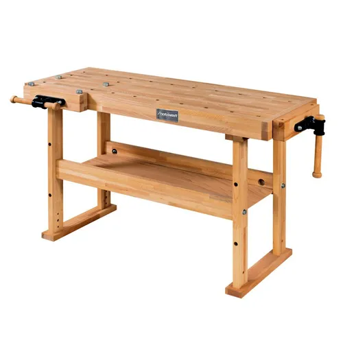 Holzkraft Hobelbank HB 1401 - Robuste Werkbank für präzises Arbeiten - Sonstige Handwerkzeuge, ideal für Schreiner und Hobbyhandwerker mit stabiler Bauweise und vielseitigen Einsatzmöglichkeiten.