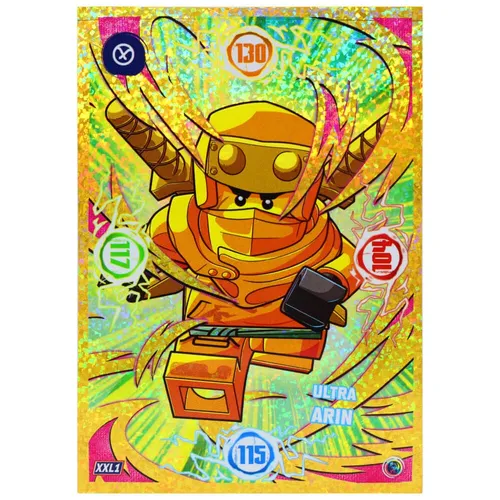 Lego Ninjago Karten Trading Cards Serie 9 - DRAGONS RISING - Gold Karte XXL1