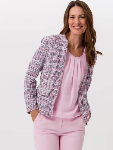 Frank Walder Blazerjacke Damen Baumwolle mehrfarbig gemustert, 48 782626-0001-00480