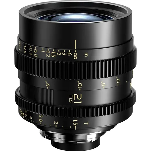 Thypoch Simera-C 21mm T1.5 FF Prime Cine Objektiv - Hochwertiges 21mm T1.5 FF Prime Cine Objektiv für beeindruckende Filmaufnahmen. Kompatibel mit M Mount und C-Mount, ideal für professionelle Videoproduktionen.