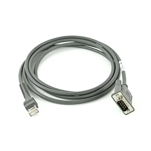Zebra Verbindungskabel CBA-R08-S07ZBR - Zubehör für Scanner, hochwertiges RS-232 Kabel für zuverlässige Datenübertragung mit Nixdorf Geräten.