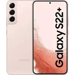 SAMSUNG Galaxy S22+ Dual-SIM-Smartphone 128 GB - Pink-Gold - Handys ohne Vertrag mit beeindruckender Triple-Kamera und Nightography für perfekte Nachtaufnahmen. Entdecke die stylischen Farben und teile deine besten Momente im Handumdrehen!
