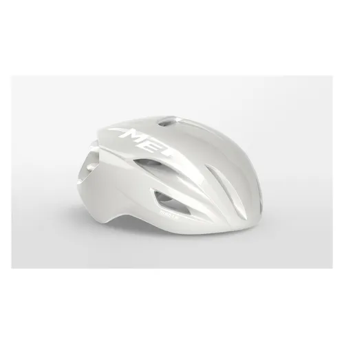 MET Manta MIPS Fahrradhelm - Absolute White S - Fahrradhelm mit MIPS-Technologie für optimalen Schutz und Komfort. Aerodynamisches Design, getestet im Windkanal, und einfach zu bedienender Fidlock®-Magnetverschluss.