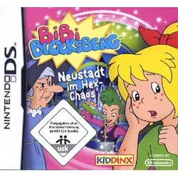 Bibi Blocksberg - Neustadt im Hex-Chaos - Abenteuerliches Nintendo DS-Spiel, in dem du als Bibi Blocksberg das Chaos in Neustadt auflösen musst. 10 spannende Spiele für kleine und große Hexen ab 6 Jahren!