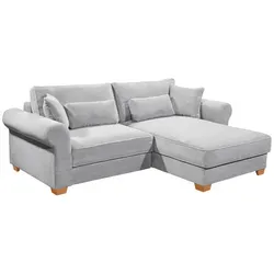 ED-Lifestyle Angelo 2F Schlafsofa - Dove - Moderne Sofas mit Schlafgelegenheit, perfekt für kleine Räume oder Gästezimmer, verwandelt sich mühelos in ein bequemes Bett für spontane Übernachtungen.