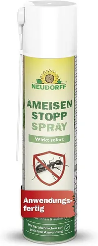 Neudorff Tierabwehrspray Neudorff AmeisenStopp Spray Ameisenspray für Innen und Außen, 300 ml, 1-St., gebrauchsfertiges Spray