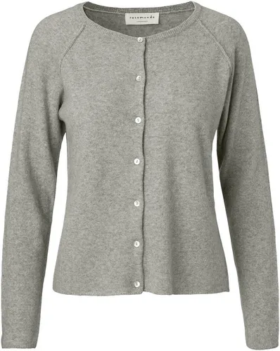 rosemunde Strickjacke Laica cardigan mit Wolle und Kaschmir mit Rundhalsausschnitt, Woll-Kaschmir-Mix