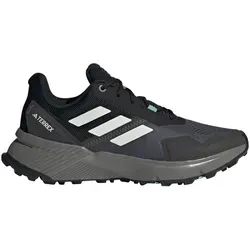 adidas Terrex Soulstride Trailschuh Damen - Schwarz, Weiß, Größe 42 - Laufschuhe für Trailrunning und Straße, mit atmungsaktivem Obermaterial und Hybrid-Profil für optimalen Grip auf unebenem Gelände und Asphalt.