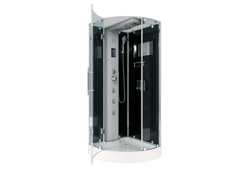 AcquaVapore D37-23L0-EC Duschtempel - Komplett Duschkabine 100x100 mit EasyClean - Die AcquaVapore D37-23L0-EC Duschkabine bietet Komfort und Eleganz. Mit hochwertigem Sicherheitsglas und praktischer Montagemöglichkeit für flexiblen Einsatz. Genießen Sie erholsame Duscherlebnisse mit integrierter LED-Beleuchtung und Regendusche.
