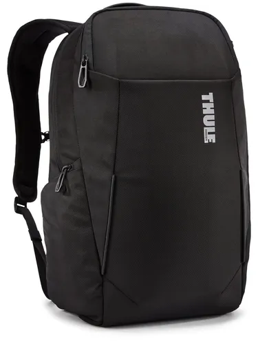 Thule Accent 23 Rucksack schwarz - Robuster Begleiter für Abenteuer - Ranzen, Taschen & Rucksäcke - 15″ Laptopfach aus recyceltem Polyester, ideal für umweltbewusste Reisende.