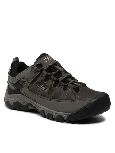 Keen Trekkingschuhe Targhee III WP 1017783 Schwarz - Wanderschuhe in Größe 40 EU, wasserdicht und ideal für anspruchsvolle Wanderungen und Outdoor-Abenteuer.
