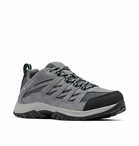 Columbia Crestwood Wanderschuh für Damen - Wanderschuhe für Damen, ideal für Outdoor-Aktivitäten mit robuster Wildleder- und Textil-Kombination sowie Omni-Grip für besten Grip auf jedem Untergrund.