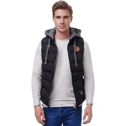 Blackrock Herren Outdoor-Weste - Slim-Fit mit abnehmbarer Kapuze - Herren-Sportwesten, elegante und warme Stepp-Weste, ideal für Freizeit und Business, maschinenwaschbar und schnell trocknend für höchsten Tragekomfort.