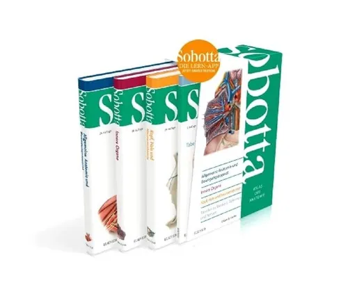 Sobotta, Atlas der Anatomie,3 Bände+Tabellenheft, Paulsen/Waschke, NEU/OVP