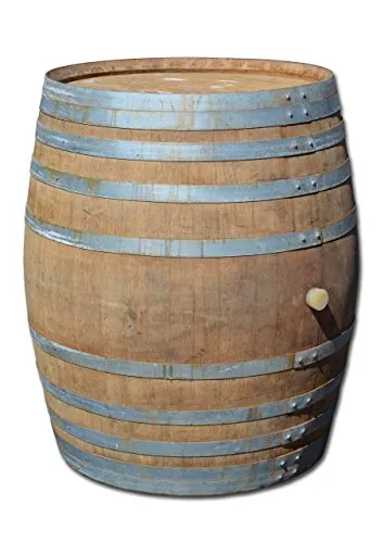 Temesso 500 Liter Eichenholzfass – Stehtisch & Dekoobjekt - Stilvolles 500 Liter Eichenholzfass, ideal als Stehtisch oder Dekoration. Handgefertigt, robust und mit natürlicher Holzmaserung. Perfekt für Garten, Terrasse oder Gastronomie.
