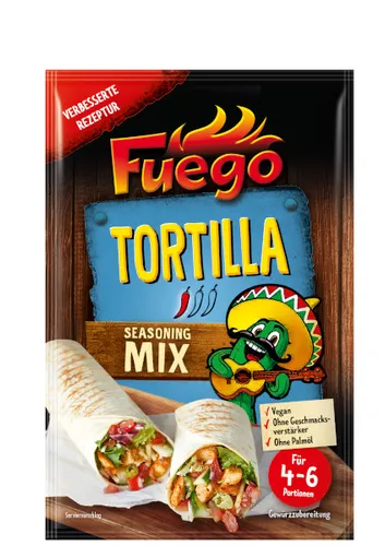 Fuego Tortilla Seasoning Mix Gewürzmischungen 0.030kg 4007552310867