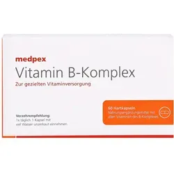 medpex Vitamin B-Komplex Kapseln 60 St