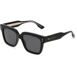 Gucci GG 1084 S Herren-Sonnenbrille - Elegantes Design - Sonnenbrillen | Vollrand Modell mit schwarzem Acetat-Gestell und grauen Gläsern für stilvolle Männer, ideal für jeden Anlass.