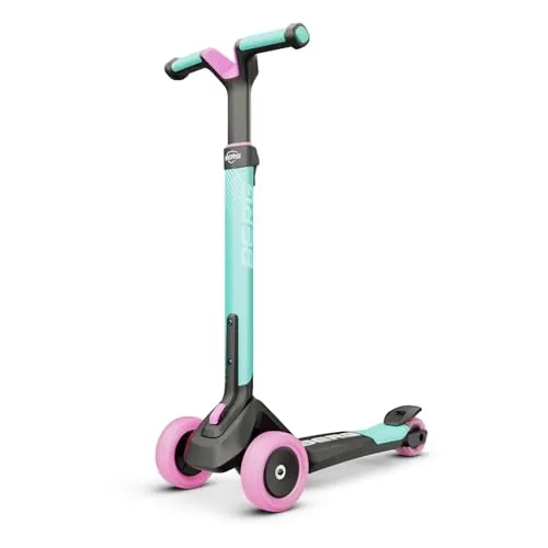 BERG Nexo Foldable Kinderroller | Klappbar & sicher | Höhenverstellbar von 67-83cm | Für Kinder von 2-12 Jahren - Roller / Kickboards mitwachsend und sicher: Verstellbare Lenkhöhe und ergonomische Bremse für jahrelangen Spaß. Ideal für kleine Abenteurer, leicht transportierbar und mit rutschfester Oberfläche.