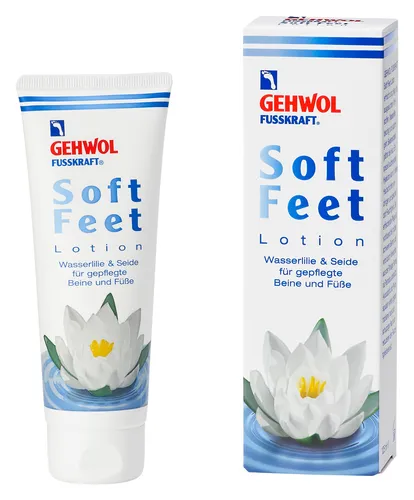 GEHWOL FUSSKRAFT *Soft Feet Lotion* Wasserlilie&Seide gepflegte Beine&Füße 125ml