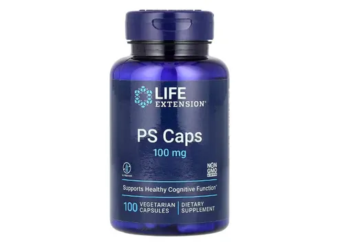 Life Extension, PS Caps, PS-Kapseln, 100 mg, 100 pflanzliche Kapseln
