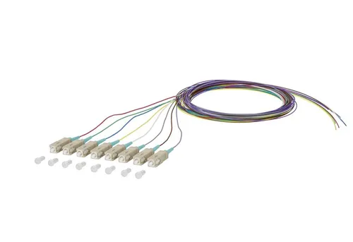 Metz Connect OpDAT Pigtail SC-PC 150M1CO0020E8 - Hochwertiger LWL-Pigtail in 8 Farben, ideal für vielseitige Anwendungen. Mit einer Länge von 2 m und Multimode-Faser für zuverlässige Datenübertragung. Perfekt für den professionellen Einsatz.