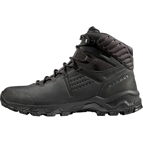 Mammut Herren Mercury IV Mid GTX Schuhe – Größe 45, schwarz - Wasserdichter Mid-Wanderschuh aus robustem Nubukleder, ideal für längere Touren. Bietet hervorragende Dämpfung und sicheren Grip auf jedem Terrain.