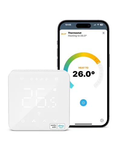 Refoss Heizungsthermostat Boiler, Smart Thermostat WLAN, Fussbodenheizung