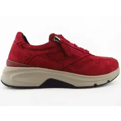 Gabor Home Rollingsoft - Komfort Sneaker in bordo - Modischer Komfort Sneaker in Größe 6½, ideal für den Alltag. Die Rollingsoft-Technologie sorgt für ein angenehmes Tragegefühl und unterstützt die natürliche Fußbewegung.