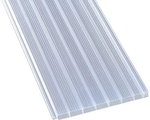 Gutta PVC-Hohlkammerpaneel 200 x 20 cm 16 mm klar - Doppelstegplatten aus robustem PVC, ideal für lichtdurchlässige Konstruktionen und wetterbeständig für langfristige Nutzung.