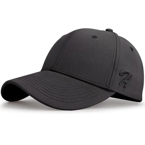 HASAGEI Baseball Cap Herren Damen 100% Baumwolle Basecap Verstellbar Baseball Kappe Reine Farbe Baseboard Baseballkappe für Tennis Golf Reisen Geschenkidee